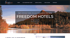 Desktop Screenshot of freedomhotels.co.uk