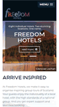 Mobile Screenshot of freedomhotels.co.uk